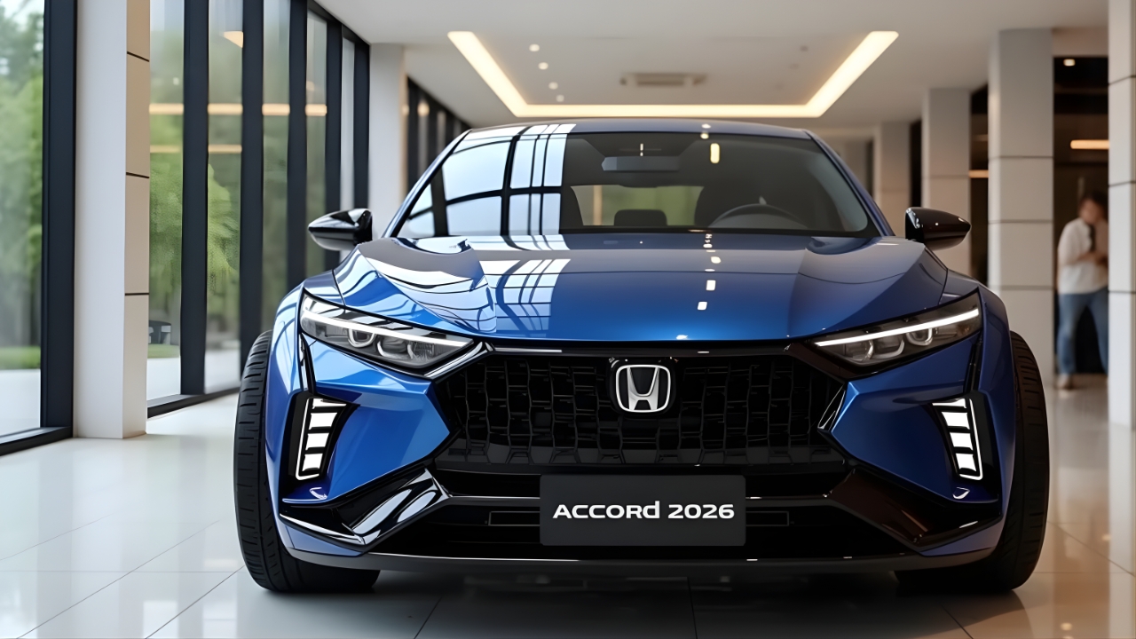 Honda Accord 2026: Sedán Híbrido de 215 HP con Lujo y Precio Desde ₹4.2 Lakh