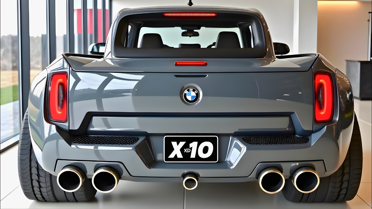 BMW X10 Pickup 2026: Camioneta audaz con diseño premium, alto rendimiento y máxima utilidad